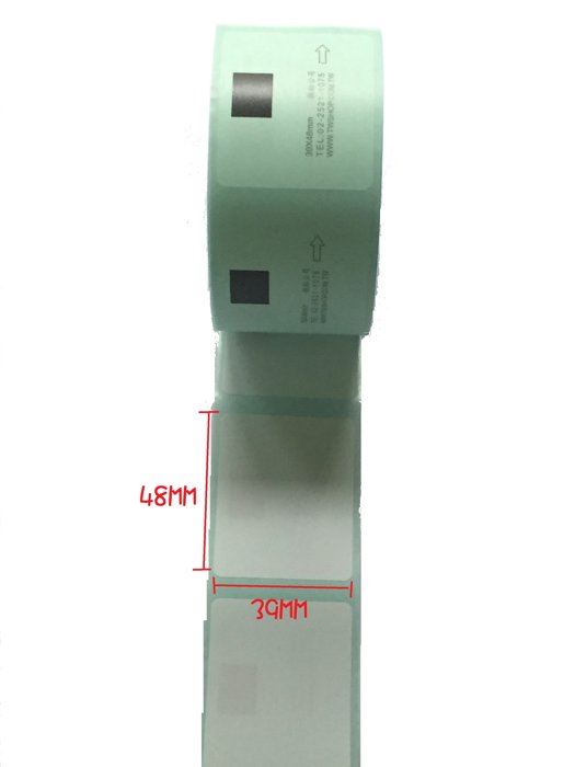 39X48mm台製補充紙捲(無支架) 