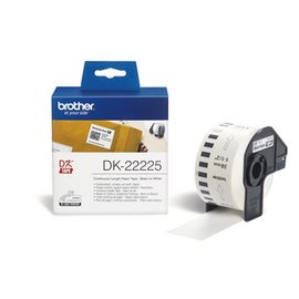 原廠 brother 定型標籤帶 DK-22225 ( 白底黑字 38mm ) 